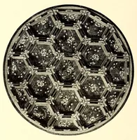 An illustration from Illustrated catalogue of the important collection of antique Chinese porcelains, Sung and Ming potteries, ancient stone sculptures carved jades and other hard stones snuf bottles, Mandarin necklaces, bronzes, enamels, palace furniture and wall panels and a number of rare and fine ancient Chinese paintings of the Sung and Ming periods (1917)