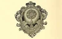 An illustration from Illustrated catalogue of Mr. Thomas B. Clarke's remarkable gathering of rare plates of many nations and beautiful old textiles (1916)