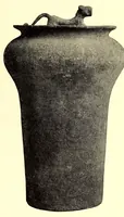 An illustration from Illustrated catalogue of antique Chinese bronzes, porcelains, pottery ,tomb, jades and rare old Chinese paintings : belonging to the well-known connoisseur Dr. John C. Ferguson, counsellor of the Department of State, Pekin (1916)