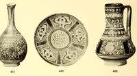 An illustration from Illustrated catalogue of the important and interesting collection of beautiful pottery vases of Eastern origin dating from the sixth century B.C. to the eighteenth century A.D. : being the collection of the widely known connoisseur Mr. Thomas B. Clarke of New York City (1917)