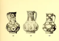 An illustration from Illustrated catalogue of the important and interesting collection of beautiful pottery vases of Eastern origin dating from the sixth century B.C. to the eighteenth century A.D. : being the collection of the widely known connoisseur Mr. Thomas B. Clarke of New York City (1917)