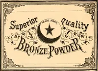 Picture 8 of 175 from Illustrated catalogue and price list of artists' materials, gold points, bronze powders, metallics, metal leaf, (1897), leaf 11