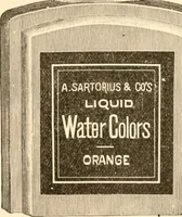 An illustration from Illustrated catalogue and price list of artists' materials, gold points, bronze powders, metallics, metal leaf, (1897)