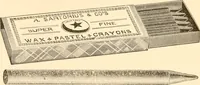 An illustration from Illustrated catalogue and price list of artists' materials, gold points, bronze powders, metallics, metal leaf, (1897)