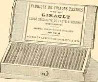 An illustration from Illustrated catalogue and price list of artists' materials, gold points, bronze powders, metallics, metal leaf, (1897)