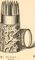 Picture 98 of 175 from Illustrated catalogue and price list of artists' materials, gold points, bronze powders, metallics, metal leaf, (1897), leaf 136