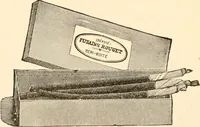 An illustration from Illustrated catalogue and price list of artists' materials, gold points, bronze powders, metallics, metal leaf, (1897)