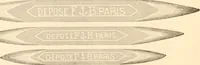 Picture 108 of 175 from Illustrated catalogue and price list of artists' materials, gold points, bronze powders, metallics, metal leaf, (1897), leaf 153