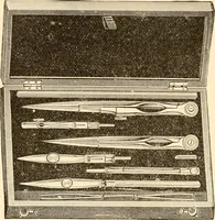An illustration from Illustrated catalogue and price list of artists' materials, gold points, bronze powders, metallics, metal leaf, (1897)