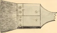 An illustration from Illustrated catalogue and price list of artists' materials, gold points, bronze powders, metallics, metal leaf, (1897)