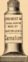 An illustration from Illustrated catalogue and price list of artists' materials, gold points, bronze powders, metallics, metal leaf, (1897)