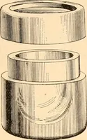 An illustration from Illustrated catalogue and price list of artists' materials, gold points, bronze powders, metallics, metal leaf, (1897)