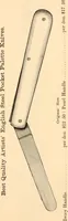 An illustration from Illustrated catalogue and price list of artists' materials, gold points, bronze powders, metallics, metal leaf, (1897)