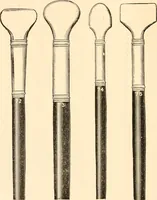An illustration from Illustrated catalogue and price list of artists' materials, gold points, bronze powders, metallics, metal leaf, (1897)