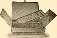 An illustration from Illustrated catalogue and price list of artists' materials, gold points, bronze powders, metallics, metal leaf, (1897)