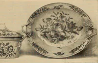 An illustration from Illustrated catalogue of China, pottery, porcelains and glass. To be sold at public sale December 10 and 11, 1917 (1917)