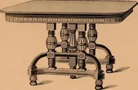 An illustration from Illustrated catalogue of Bardwell, Anderson & Company, manufacturers of tables and desks for the trade only (1887)