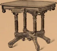 Picture 35 of 62 from Illustrated catalogue of Bardwell, Anderson & Company, manufacturers of tables and desks for the trade only (1887), leaf 58