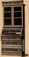 An illustration from Illustrated catalogue of Bardwell, Anderson & Company, manufacturers of tables and desks for the trade only (1887)