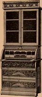 An illustration from Illustrated catalogue of Bardwell, Anderson & Company, manufacturers of tables and desks for the trade only (1887)