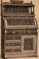 An illustration from Illustrated catalogue of Bardwell, Anderson & Company, manufacturers of tables and desks for the trade only (1887)
