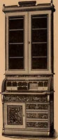 An illustration from Illustrated catalogue of Bardwell, Anderson & Company, manufacturers of tables and desks for the trade only (1887)