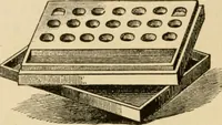 An illustration from Illustrated catalogue and price list of colors and materials for decorating china, earthenware, glass, enamelled iron, etc. : oxides and chemicals / imported and manufactured by B. F. Drakenfeld & Co. (1914)