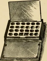 An illustration from Illustrated catalogue and price list of colors and materials for decorating china, earthenware, glass, enamelled iron, etc. : oxides and chemicals / imported and manufactured by B. F. Drakenfeld & Co. (1914)