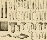 An illustration from Illustrated catalogue and price list of colors and materials for decorating china, earthenware, glass, enamelled iron, etc. : oxides and chemicals / imported and manufactured by B. F. Drakenfeld & Co. (1914)