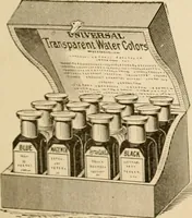 An illustration from Illustrated catalogue and price list of colors and materials for decorating china, earthenware, glass, enamelled iron, etc. : oxides and chemicals / imported and manufactured by B. F. Drakenfeld & Co. (1914)