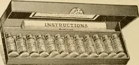 An illustration from Illustrated catalogue and price list of colors and materials for decorating china, earthenware, glass, enamelled iron, etc. : oxides and chemicals / imported and manufactured by B. F. Drakenfeld & Co. (1914)