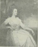 An illustration from Illustrated catalogue of a loan collection of portraits by Sir Joshua Reynolds, George Romney, Thomas Gainsborough, John Hoppner, Sir Henry Raeburn, and other artists. (1900)