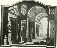 An illustration from Illustrated catalogue of the very valuable antique art property of the Cattadori Italian Art Galleries ... : to be sold at unrestricted public sale ... April 13th, 14th, 15th and 16th ... at the American Art Galleries : the sale to be conducted by Thomas E. Kirby and his assistants, Otto Bernet and H.H. Parke, of the American Art Association (1921)