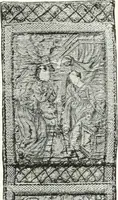 An illustration from Illustrated catalogue of the very valuable antique art property of the Cattadori Italian Art Galleries ... : to be sold at unrestricted public sale ... April 13th, 14th, 15th and 16th ... at the American Art Galleries : the sale to be conducted by Thomas E. Kirby and his assistants, Otto Bernet and H.H. Parke, of the American Art Association (1921)