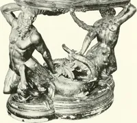 An illustration from Illustrated catalogue of the very valuable antique art property of the Cattadori Italian Art Galleries ... : to be sold at unrestricted public sale ... April 13th, 14th, 15th and 16th ... at the American Art Galleries : the sale to be conducted by Thomas E. Kirby and his assistants, Otto Bernet and H.H. Parke, of the American Art Association (1921)