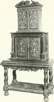 An illustration from Illustrated catalogue of the very valuable antique art property of the Cattadori Italian Art Galleries ... : to be sold at unrestricted public sale ... April 13th, 14th, 15th and 16th ... at the American Art Galleries : the sale to be conducted by Thomas E. Kirby and his assistants, Otto Bernet and H.H. Parke, of the American Art Association (1921)