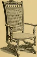An illustration from Illustrated catalogue of chairs. (1886)