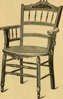 An illustration from Illustrated catalogue of chairs. (1886)