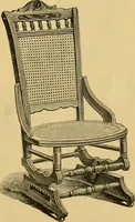 An illustration from Illustrated catalogue of chairs. (1886)