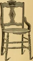 An illustration from Illustrated catalogue of chairs. (1886)