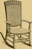 An illustration from Illustrated catalogue of chairs. (1886)