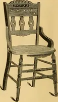 An illustration from Illustrated catalogue of chairs. (1886)
