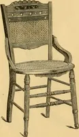 An illustration from Illustrated catalogue of chairs. (1886)