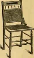An illustration from Illustrated catalogue of chairs. (1886)