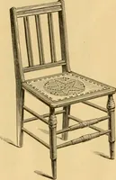 An illustration from Illustrated catalogue of chairs. (1886)
