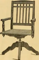 An illustration from Illustrated catalogue of chairs. (1886)
