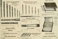 An illustration from Illustrated catalogue with prices : white china and complete list of china painters' materials. (1913)