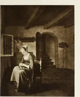 An illustration from Illustrated catalogue of the sixth series of 100 paintings by old masters of the Dutch, Flemish, Italian, French, and English schools : being a portion of the Sedelmeyer Gallery which contains about 1500 original pictures by ancient and modern artists (1900)