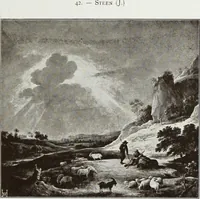 Picture 24 of 55 from Illustrated catalogue of the sixth series of 100 paintings by old masters of the Dutch, Flemish, Italian, French, and English schools : being a portion of the Sedelmeyer Gallery which contains about 1500 original pictures by ancient and modern artists (1900), leaf 68