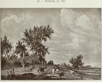 An illustration from Illustrated catalogue of the fifth series of 100 paintings by old masters of the Dutch, Flemish, Italian, French, and English schools : being a portion of the Sedelmeyer Gallery which contains about 1500 original pictures by ancient and modern artists (1899)